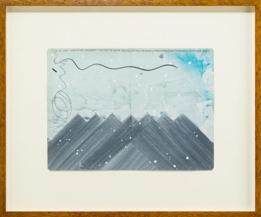 Hamish Fulton, Seven Small Mountains. Switzerland, 2007