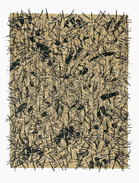 Günther Uecker, Untitled from the Portfolio “Kinderstern”, 1989