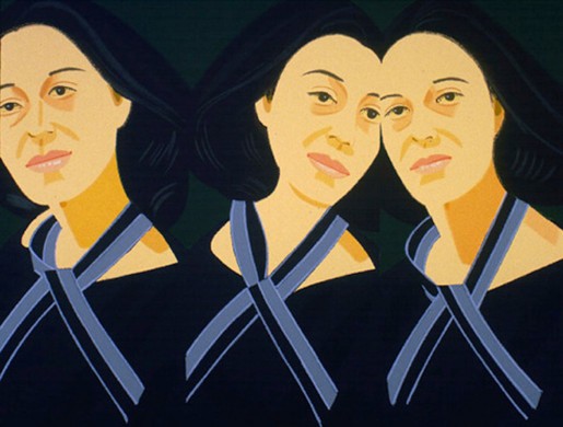 Alex Katz, Grey Ribbon, from the Alex And Ada Suite, 1980