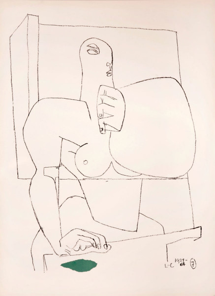 Le Corbusier, Athlète 7, 1964