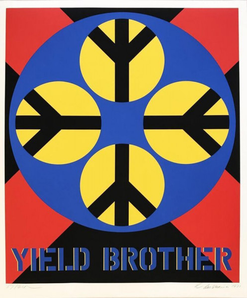 Robert Indiana, Decade (Yield Brother), 1971