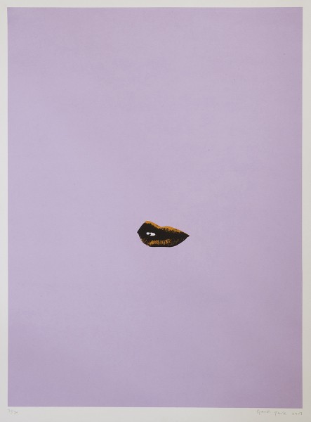 Gavin Turk, Sneer (Lilac), 2013