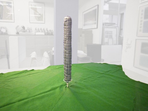 Christo, Monuments, Model Package Kassel, 1968