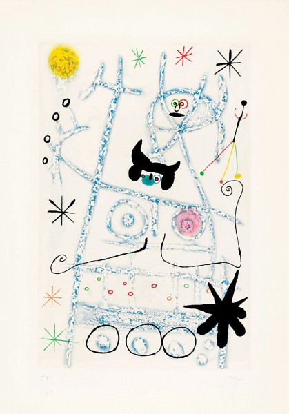 Joan Miró, Les Forestiers, 1958
