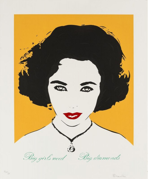 Bambi, Big Girls Need Big Diamonds (Liz Taylor) Yellow, 2013