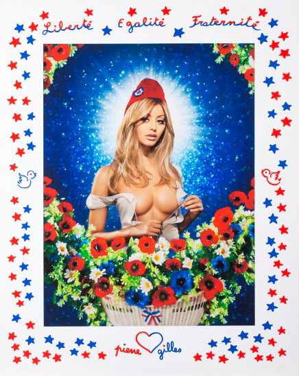 Marianne (Zahia Dehar) by Pierre & Gilles