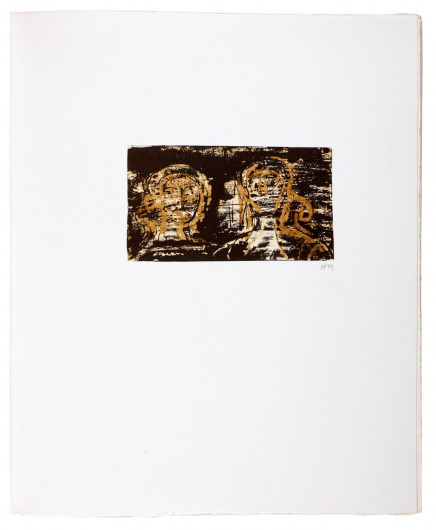 Two Heads by Henry Moore