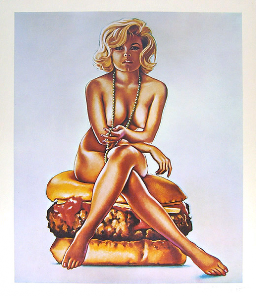 Mel Ramos, Virnaburger, 1965