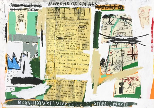 Jean-Michel Basquiat, Jawbone of an Ass, 1982/2005