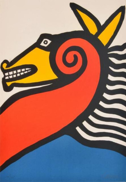 Alexander Calder, Seahorse, 1975