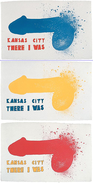 Jim Dine, Kansas City (Mappe 3 Blatt), 1970