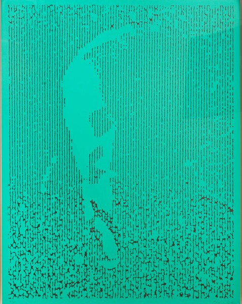 Ellsworth Kelly, EK/Green, 1990