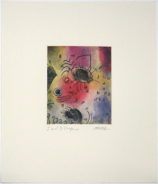 Jake & Dinos Chapman, Story of the Eye (from a set of 8, in collaboration with Kate Moss), 2012