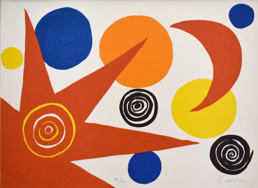 Alexander Calder, Composition IV from The Elementary Memory (La mémoire élémentaire), 1976