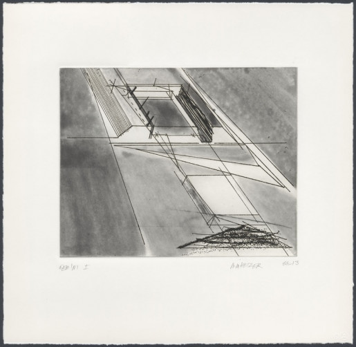 Michael Heizer, Vertical Cliff Displacement, 2013