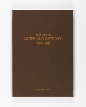 Notes and Sketches 1964-1966