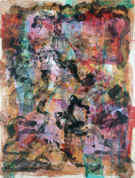 Ed Moses, Untitled Abstraction I, 1992-2010