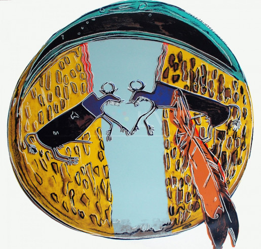 Andy Warhol, Plains Indian Shield (FS II.382), from the Portfolio “Cowboys and Indians”, 1986