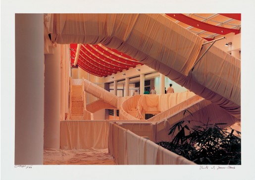 Christo & Jeanne-Claude, Museum Würth Wrapped Stairs, 1994/1995