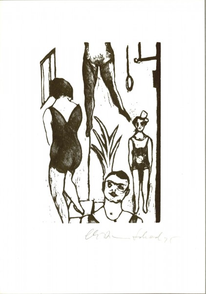Christian Schad, Varietéprobe, 1925