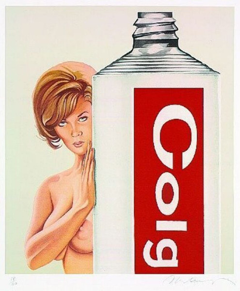 Mel Ramos, Gardol Gertie / Colgate, 1979