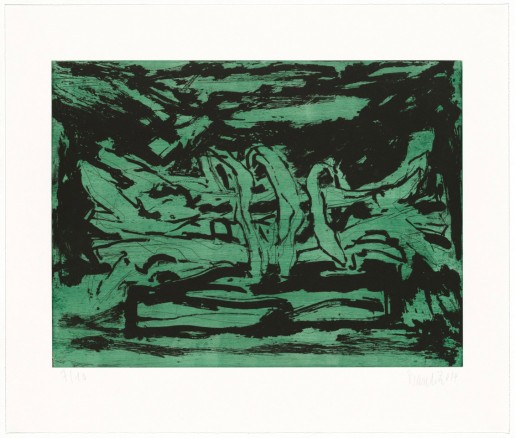 Georg Baselitz, From: Winterschlaf I - X, 2014