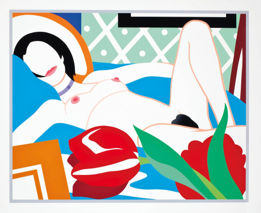 Tom Wesselmann, Monica with Tulips, 1989
