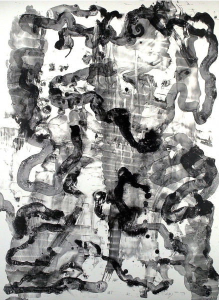 Ed Moses, Untitled Abstraction V, 1992-2010