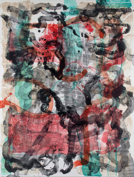 Ed Moses, Untitled Abstraction III, 1992-2010