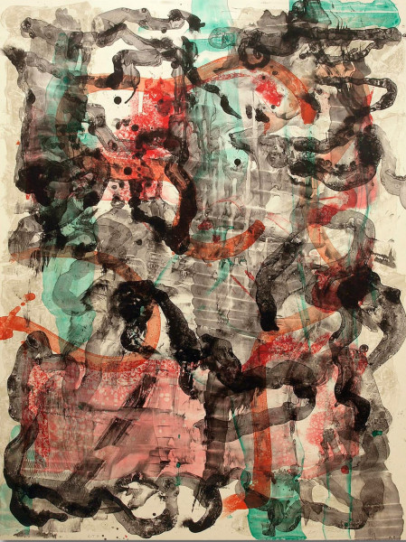 Ed Moses, Untitled Abstraction, 1992-2009