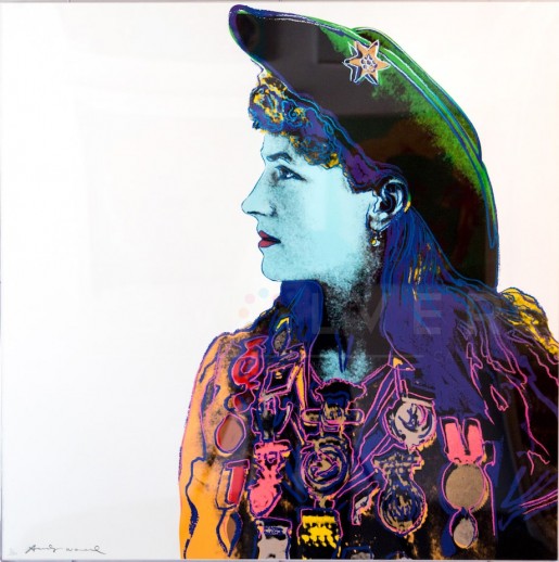 Andy Warhol, Annie Oakley (FS II.378), from the Portfolio “Cowboys and Indians”, 1986