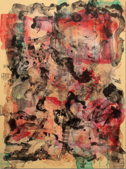 Untitled Abstraction by Ed Moses