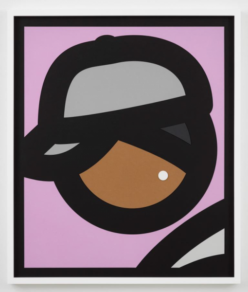 Julian Opie, Paper Head 3, 2019