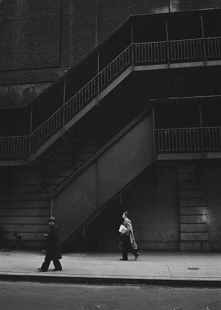 Men in the Street, New York by Thomas Hoepker