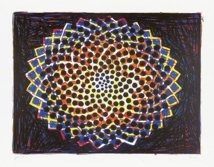 Clocks and Clouds / 5 by Terry Winters
