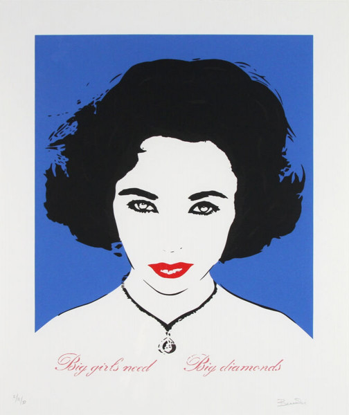 Bambi, Big Girls Need Big Diamonds (Liz Taylor) Dark Blue, 2013