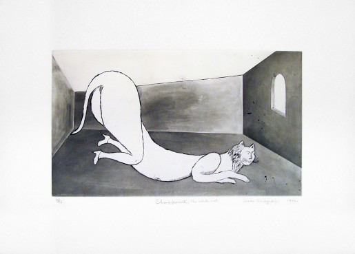 Louise Bourgeois, Champfleurette, the white cat, 1994