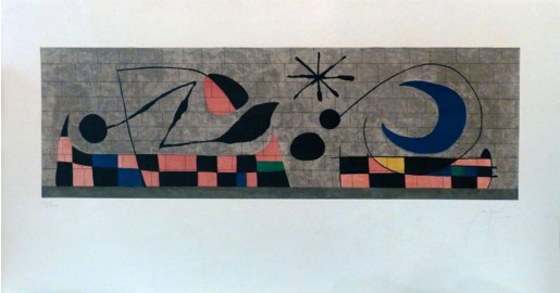 Joan Miró, Mur de la Lune (Moon Wall), 1958
