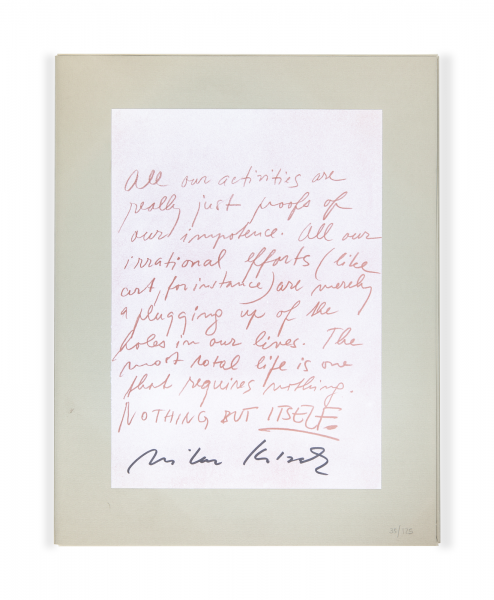 Milan Knížák, Early Works, 1980