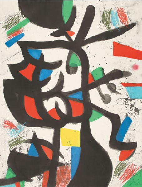 Joan Miró, La Marchande de Couleurs, 1981