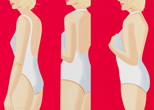 Alex Katz, Coca Cola Girl 5, 2019