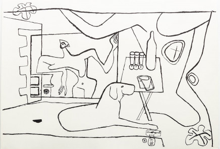 Trois Verres d’aperitif by Le Corbusier