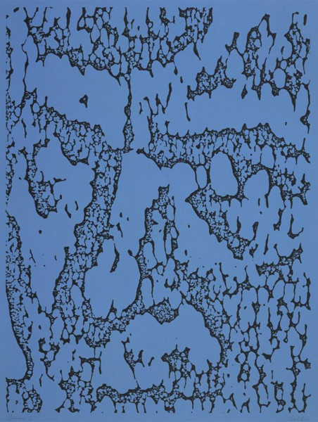 Ellsworth Kelly, Jack/Blue, 1990