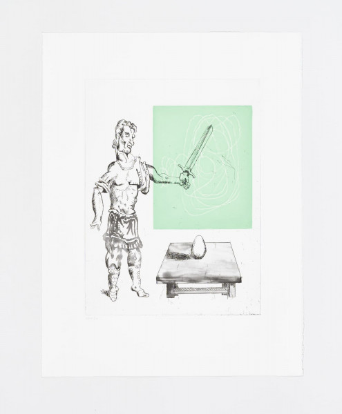 Martin Kippenberger, Eierman, 1996