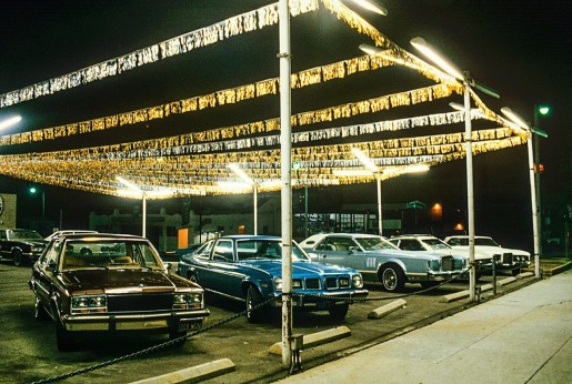 Willy Spiller, Used Car Sale, Pasadena, Los Angeles, 1981