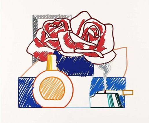 Tom Wesselmann, Scribble Version of Still Life #58, 1990