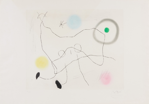 Joan Miró, Crapaud Lyre, 1965