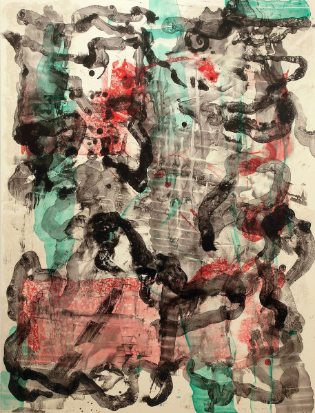 Ed Moses, Untitled Abstraction, 1992-2009