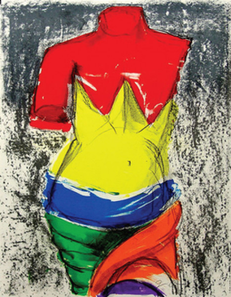 Jim Dine, The Bather, 2005
