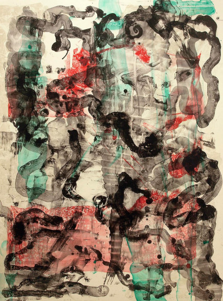 Untitled Abstraction by Ed Moses